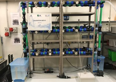 Loop di simulazione di condotte in acquedotto per lo sviluppo del sensore di sporcamento organico e inorganico Dirty Sensing