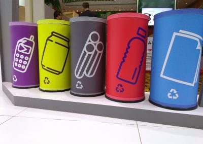 Contenitori per la raccolta differenziata dei rifiuti urbani