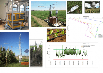 monitoraggio dei flussi d'acqua nel sistema suolo-vegetazione-atmosfera