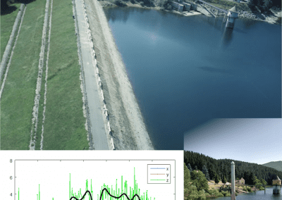 Monitoraggio degli spostamenti di una diga con strumentazione satellitare GNSS a basso costo: installazione e analisi dati