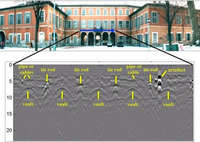 Indagini non distruttive su edifici storici (metodo georadar)