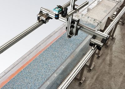 Installazione sperimentale per l’analisi dei processi di trasporto di sedimenti