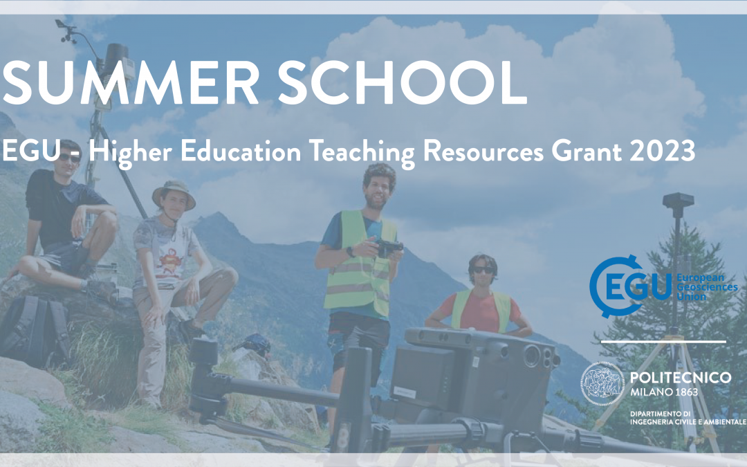 La Summer School riceve l’EGU Higher Education Teaching Resources Grant 2023