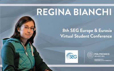 Regina Bianchi awarded at the SEG Virtual Student Conference