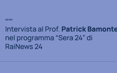 Intervista al Prof. Patrick Bamonte a Rainews 24