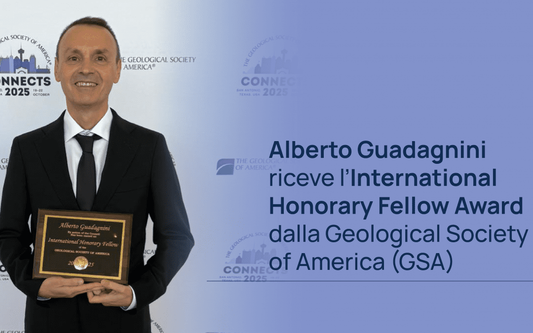 Alberto Guadagnini riceve l’International Honorary Fellow Award – GSA